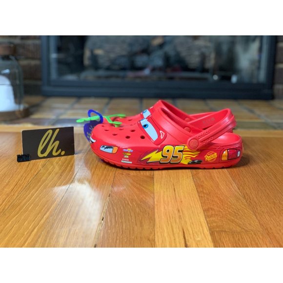 CROCS Other - Size 7M/9W Crocs x Cars Lightning McQueen Crocs 20579-610